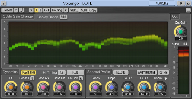 Voxengo TEOTE 1.5 Screenshot