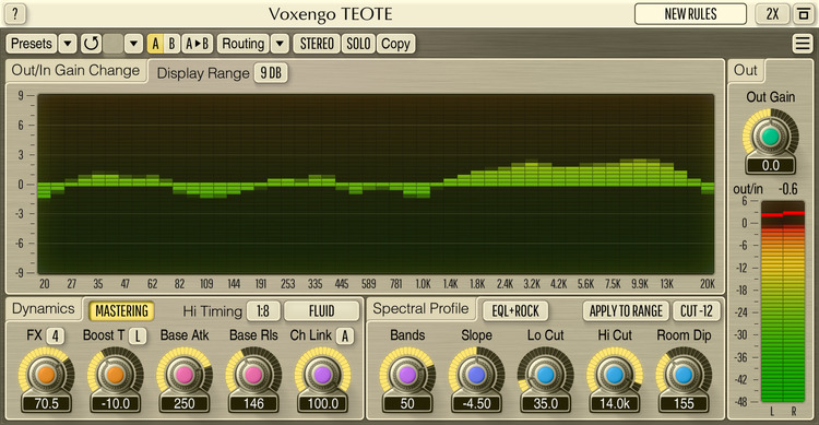 Voxengo TEOTE 1.7 Screenshot