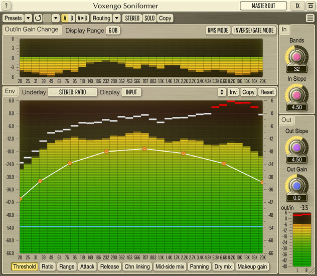 Voxengo Soniformer 3.13 Screenshot