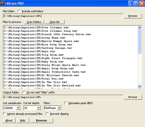 Voxengo r8brain PRO 1.2 Screenshot