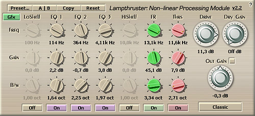 Voxengo Lampthruster VST 2.2 Screenshot