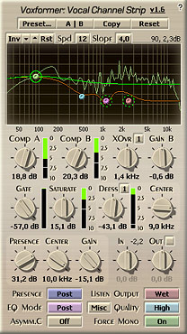 Voxengo Voxformer VST 1.6 Screenshot