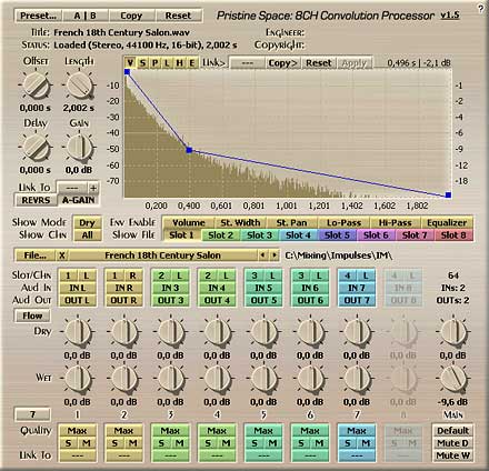 Voxengo Pristine Space VST 1.5 Screenshot