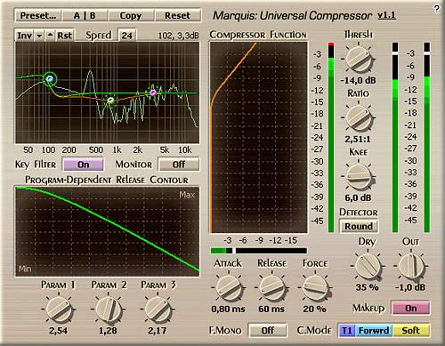 Voxengo Marquis Compressor VST 1.1 Screenshot