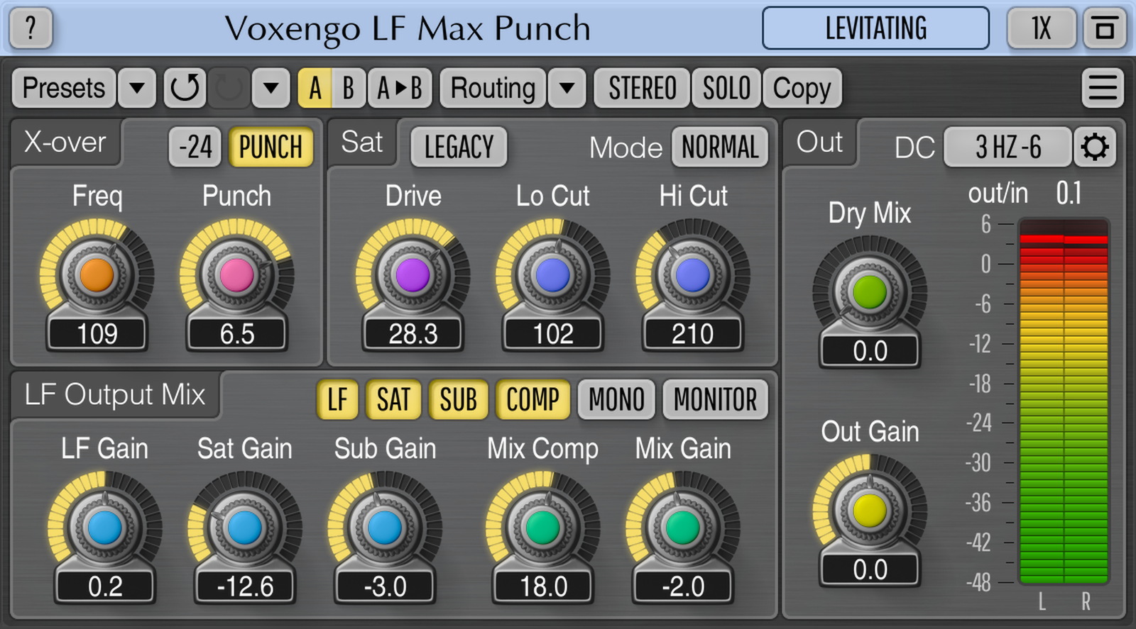 Voxengo LF Max Punch screenshot