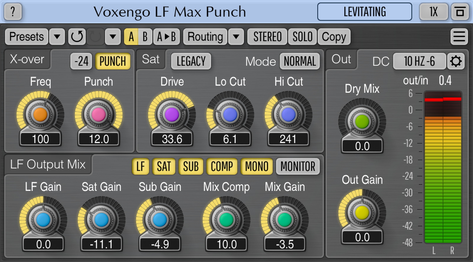 Bass Enhancer and Exciter Plugin [VST, AU, AAX] LF Max Punch Voxengo